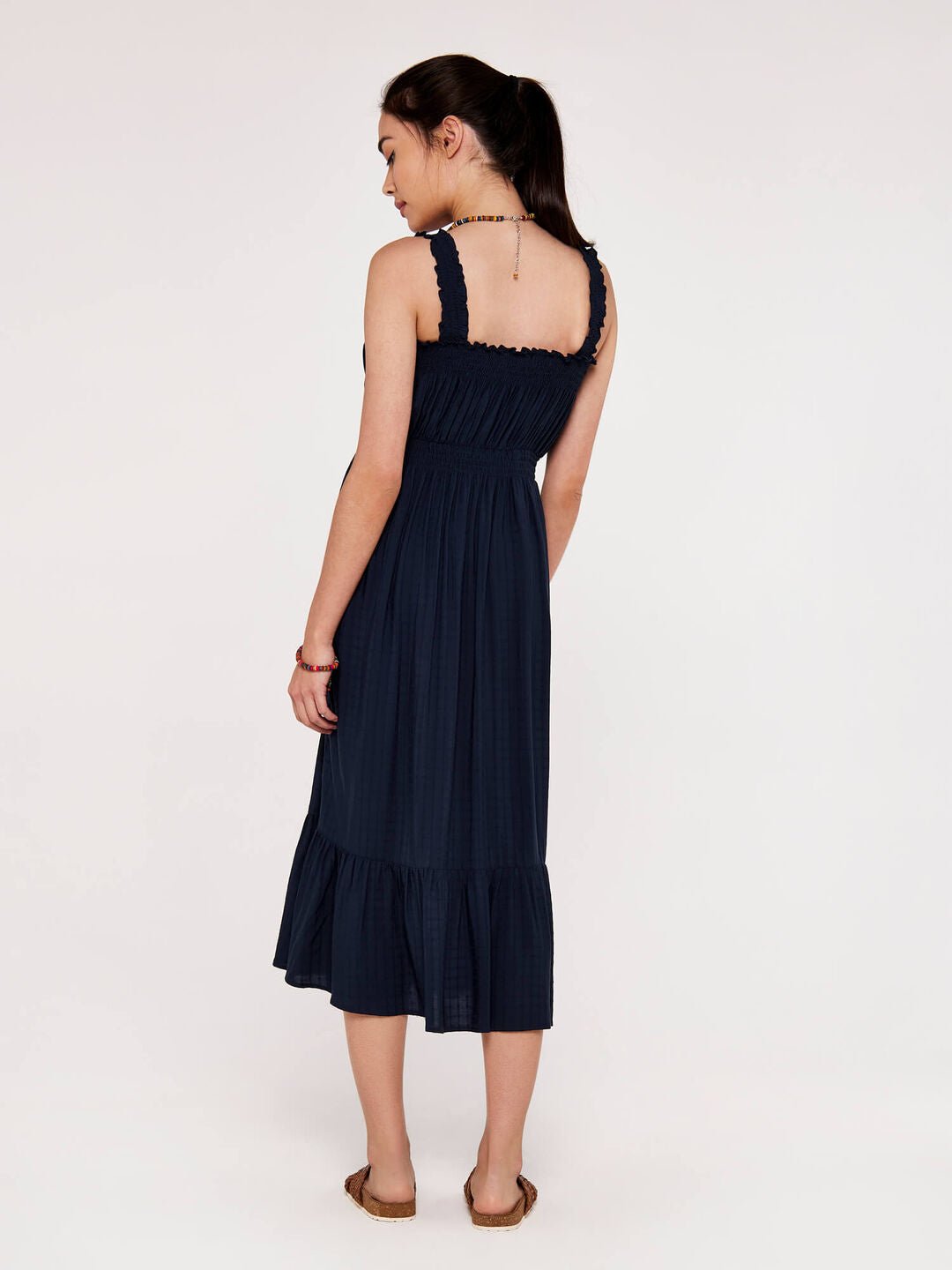 APRICOT - שמלת מידי בצבע נייבי - MASHBIR//365