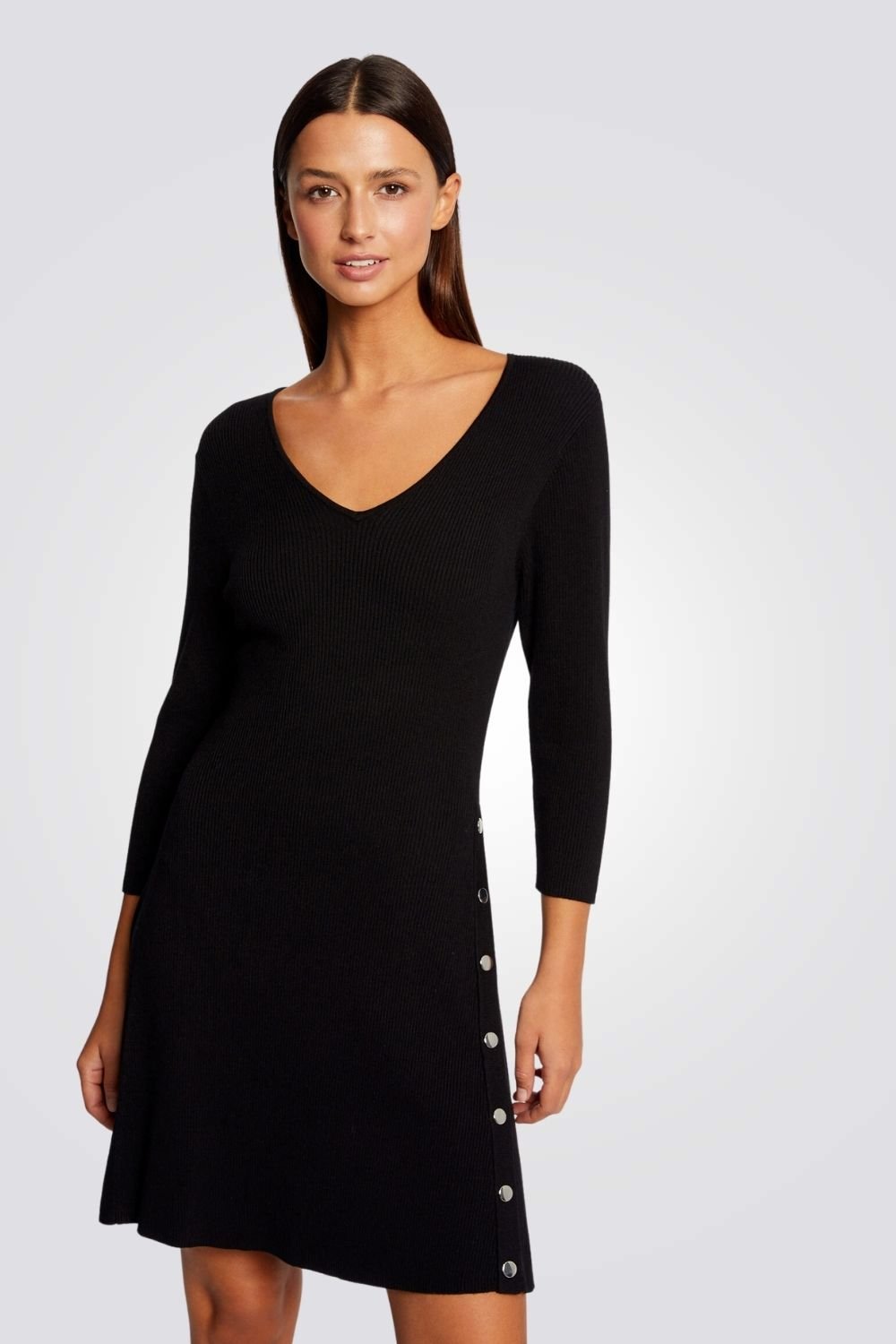 MORGAN - שמלת מידי בצבע שחור - MASHBIR//365