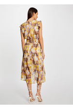 MORGAN - שמלת מידי בשילוב צבעים - MASHBIR//365