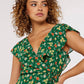 APRICOT - שמלת מידי פרחונית בצבע ירוק - MASHBIR//365 - 4