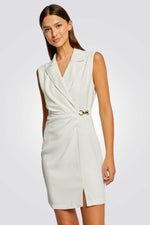 MORGAN - שמלת מיני בצבע לבן - MASHBIR//365