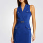 MORGAN - שמלת מיני ללא שרוולים בצבע כחול - MASHBIR//365 - 1