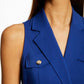 MORGAN - שמלת מיני ללא שרוולים בצבע כחול - MASHBIR//365 - 4
