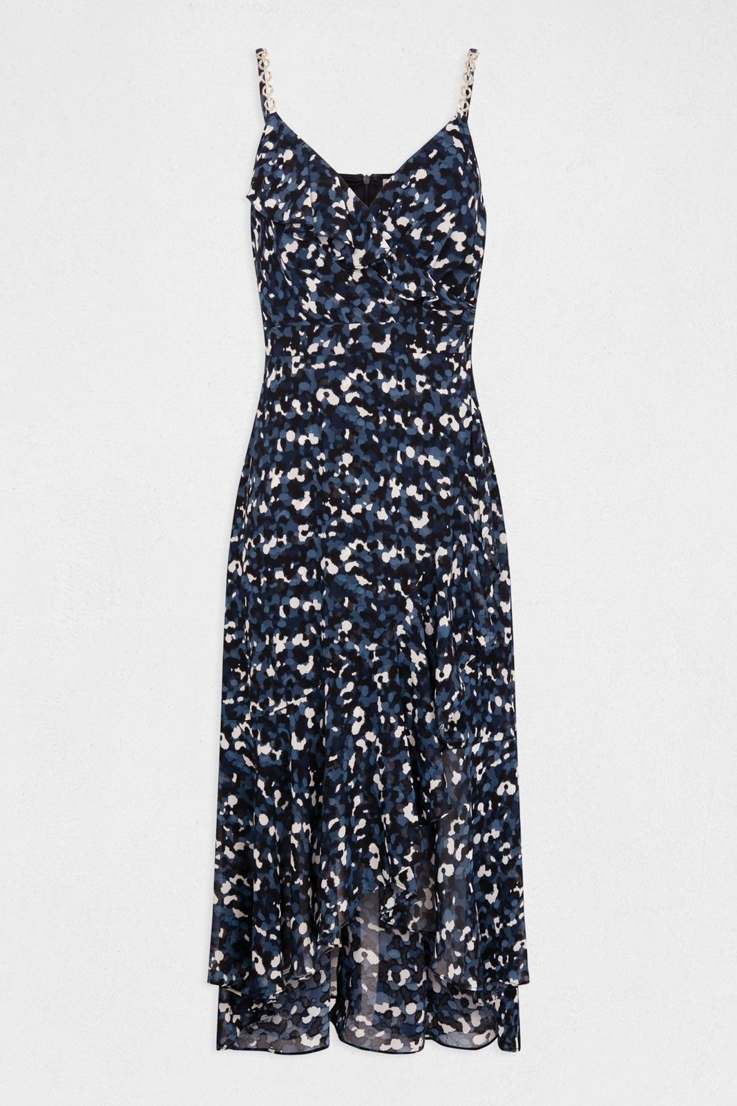 MORGAN - שמלת מקסי פרחונית בצבע כחול - MASHBIR//365
