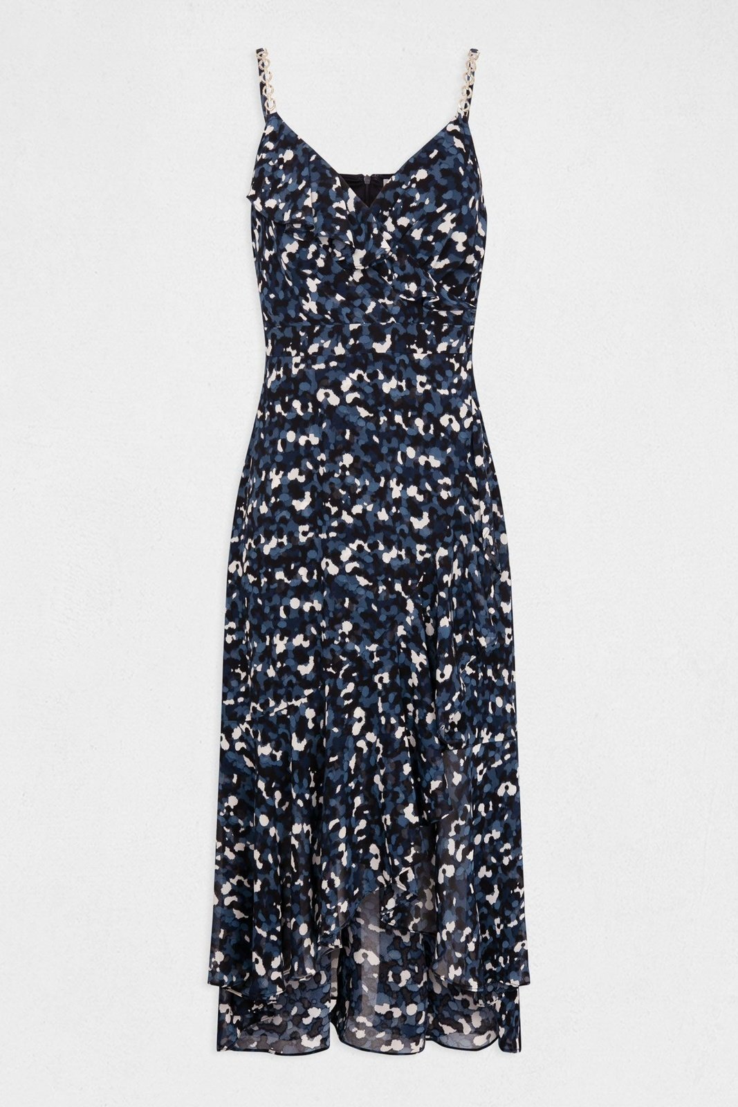 MORGAN - שמלת מקסי פרחונית בצבע כחול - MASHBIR//365