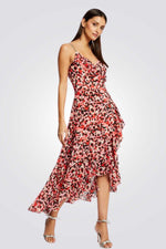 MORGAN - שמלת מקסי פרחונית בצבע ורוד - MASHBIR//365