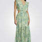 MORGAN - שמלת מקסי לנשים בגווני ירוק - MASHBIR//365 - 1