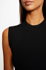 MORGAN - שמלת מקסי Robes pull בצבע שחור - MASHBIR//365