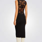 MORGAN - שמלת מקסי Robes pull בצבע שחור - MASHBIR//365 - 2