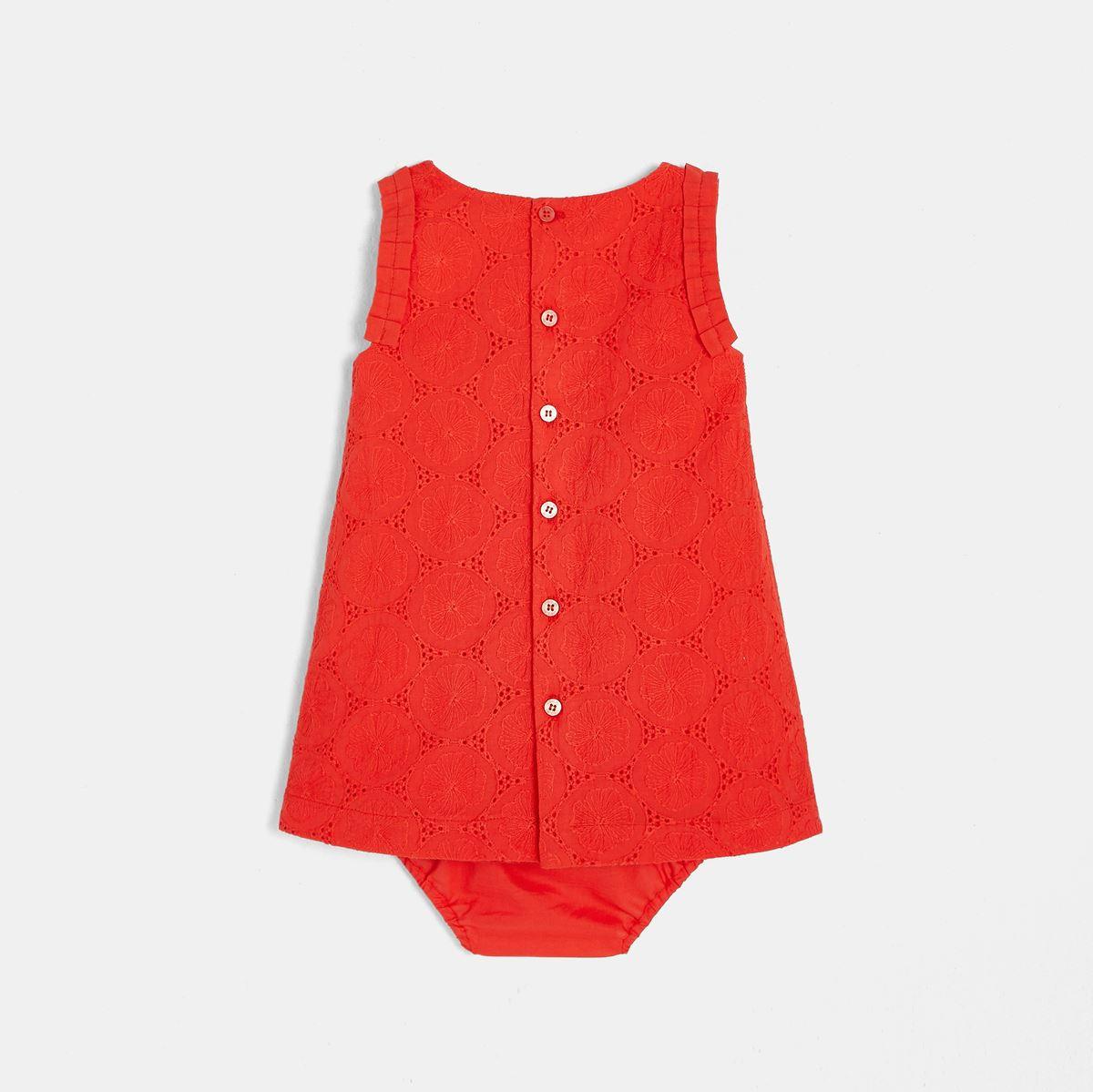 OBAIBI - שמלת רקמה אדומה - MASHBIR//365