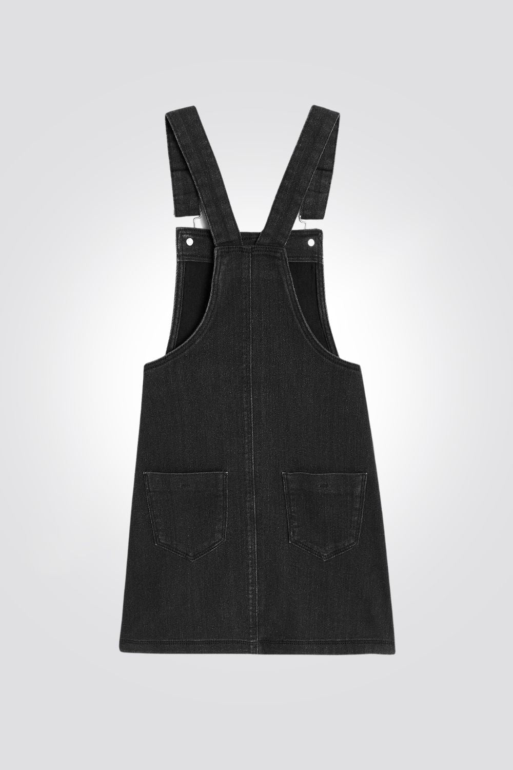 OKAIDI - שמלת סרפן ילדות מג'ינס בצבע שחור - MASHBIR//365