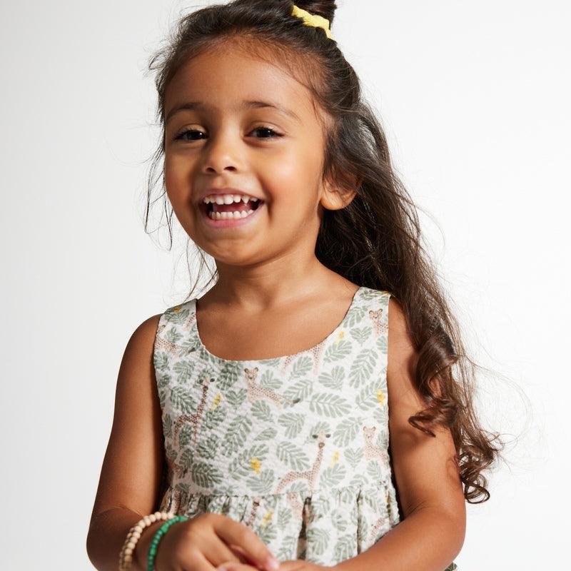 OBAIBI - שמלת סוואנה פרחונית לתינוקות - MASHBIR//365