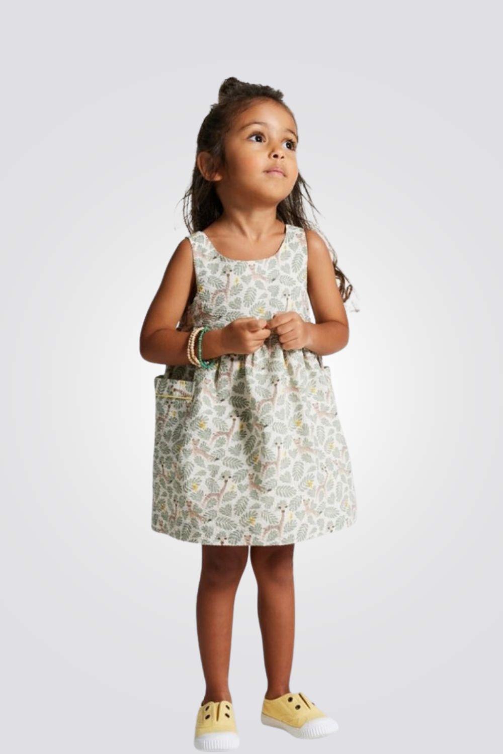 OBAIBI - שמלת סוואנה פרחונית לתינוקות - MASHBIR//365