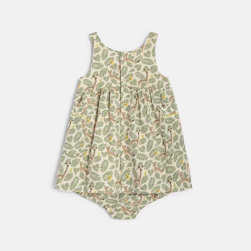 OBAIBI - שמלת סוואנה פרחונית לתינוקות - MASHBIR//365