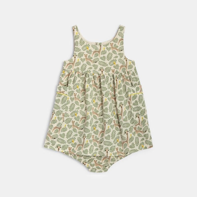 OBAIBI - שמלת סוואנה פרחונית לתינוקות - MASHBIR//365