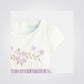 OBAIBI - שמלת תינוקות חגיגית לבן עם טול סגול בהיר - MASHBIR//365 - 2