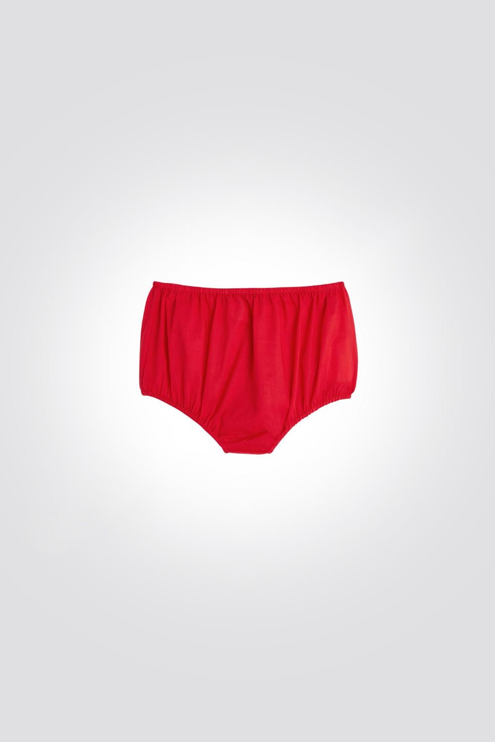 OBAIBI - שמלת תינוקות שרוול קצר ריבס עם חצאית טול באדום - MASHBIR//365