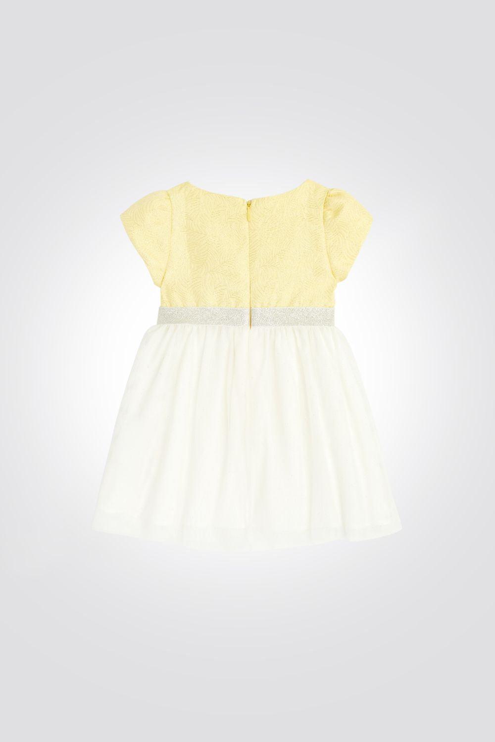 OBAIBI - שמלת טול בצבע צהוב לתינוקות - MASHBIR//365