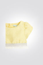 OBAIBI - שמלת טול בצבע צהוב לתינוקות - MASHBIR//365