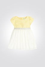 OBAIBI - שמלת טול בצבע צהוב לתינוקות - MASHBIR//365