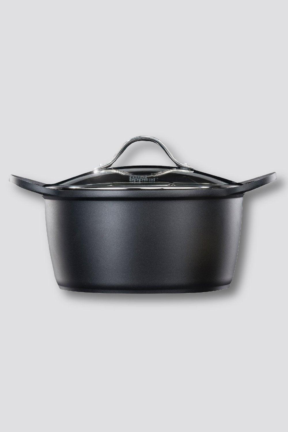 FOOD APPEAL - סיר 20 ס"מ 3.1 BLACK MARBLE - MASHBIR//365