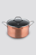 Laguiole - סיר 24 ס"מ עמוק אבן שיש דמוי נחושת - MASHBIR//365