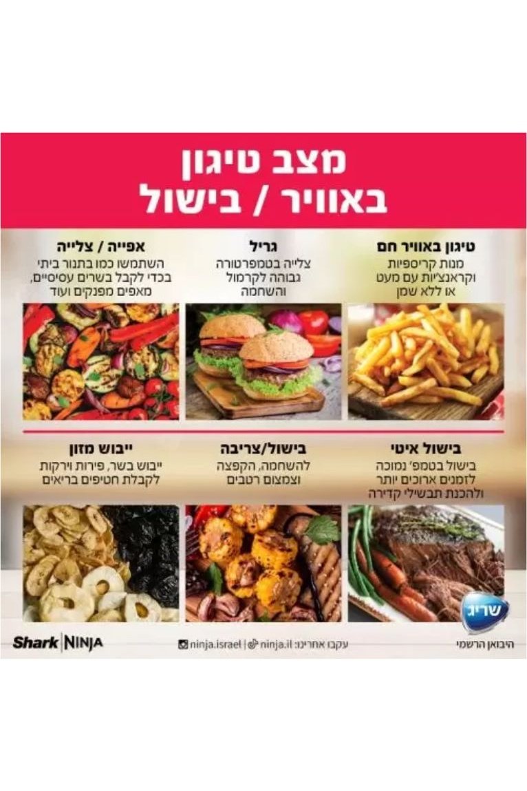 Ninja - סיר בישול NINJA SPEEDI דגם ON403 - MASHBIR//365
