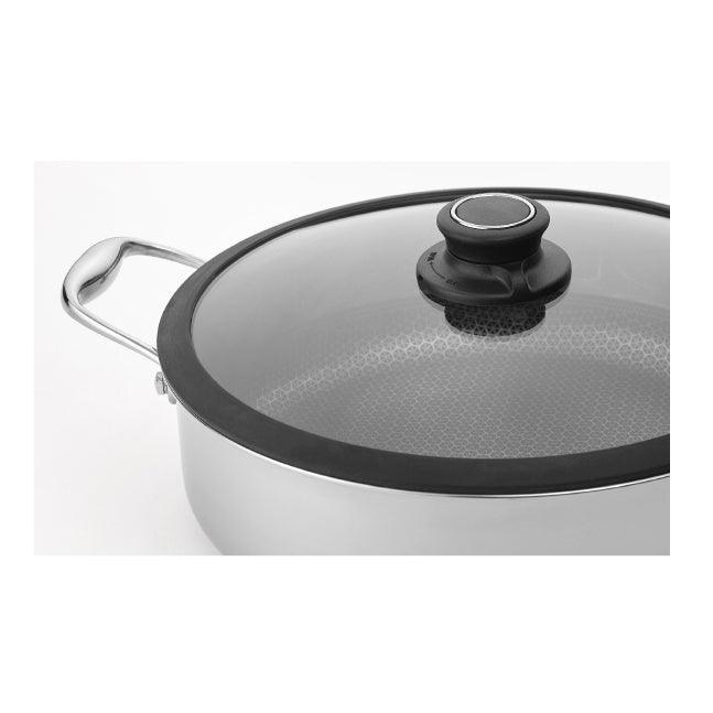 Laguiole - סיר סוטאז' 28 ס''מ מסדרת BLACKCUBE - MASHBIR//365