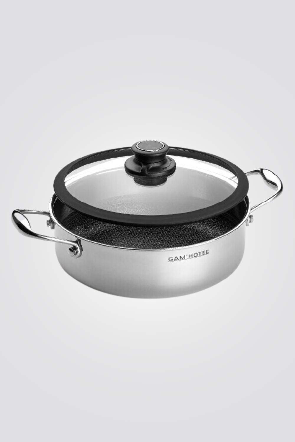 Laguiole - סיר סוטאז' 28 ס''מ מסדרת BLACKCUBE - MASHBIR//365