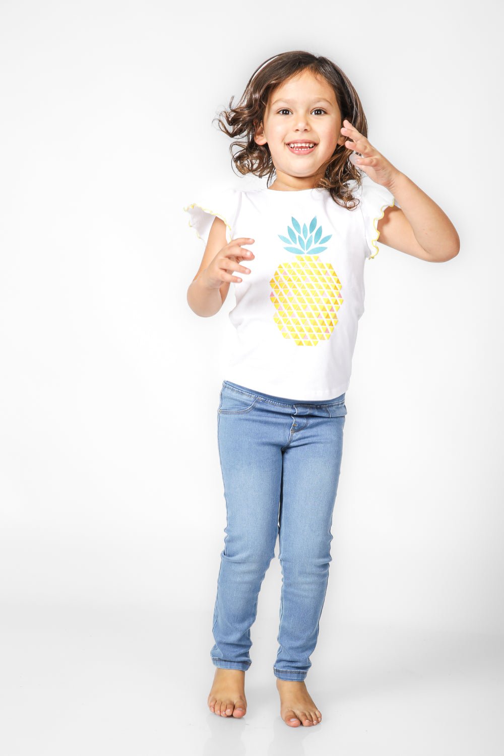 OKAIDI - סקיני ג'ינס כחול ילדות - MASHBIR//365