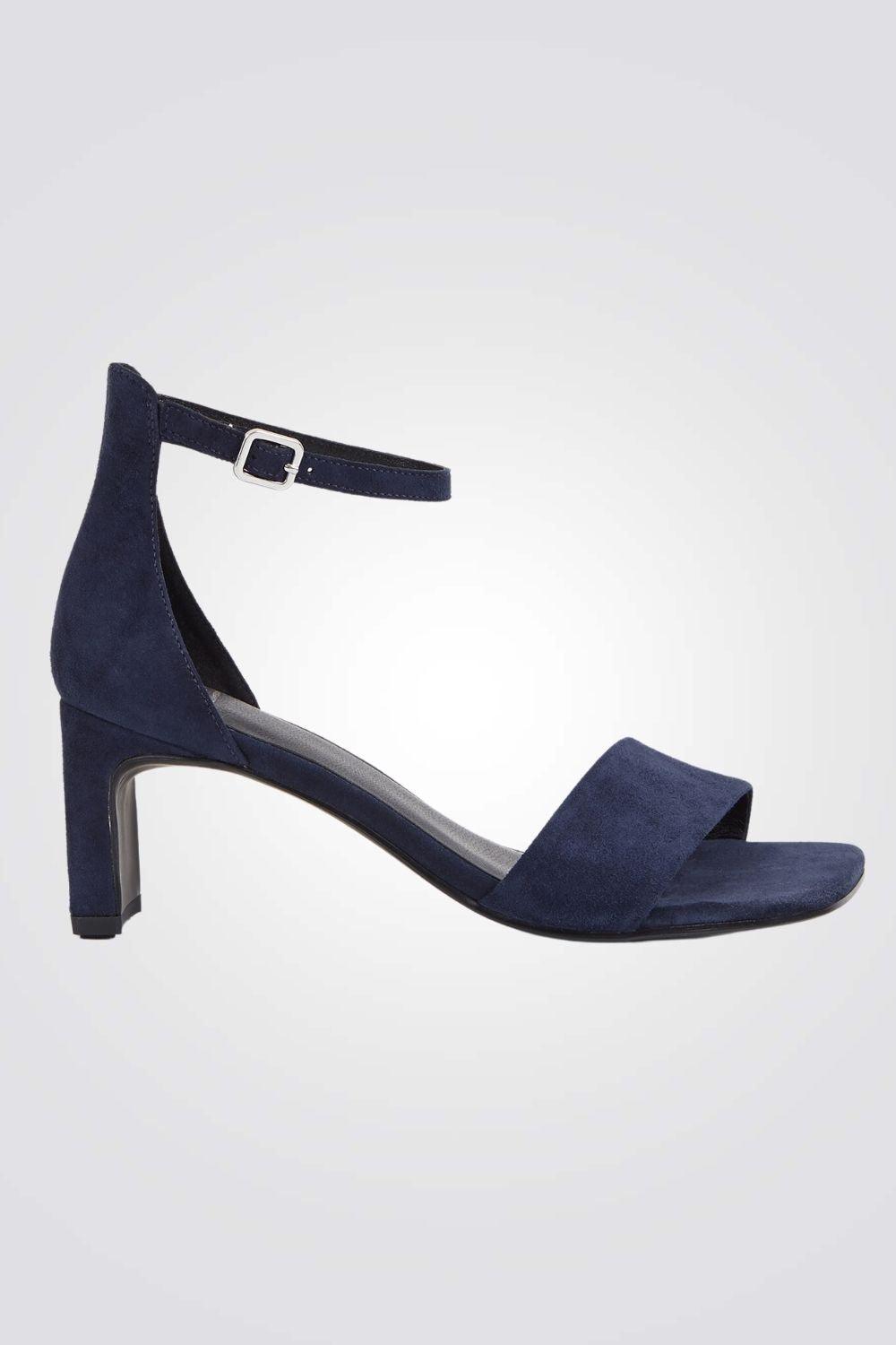 VAGABOND - סנדל עקב LUISA בצבע נייבי - MASHBIR//365