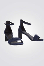 VAGABOND - סנדל עקב LUISA בצבע נייבי - MASHBIR//365