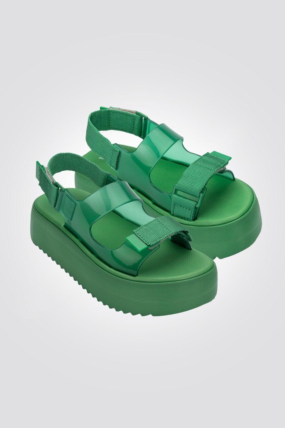 MELISSA - סנדל לנשים BRAVE PAPETE בצבע ירוק - MASHBIR//365