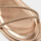 MORGAN - סנדל PLAGETTE BRIDE STRASS בצבע זהב - MASHBIR//365 - 3