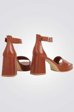 VAGABOND - סנדלי עקב FIONA בצבע חום - MASHBIR//365