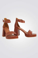 VAGABOND - סנדלי עקב FIONA בצבע חום - MASHBIR//365