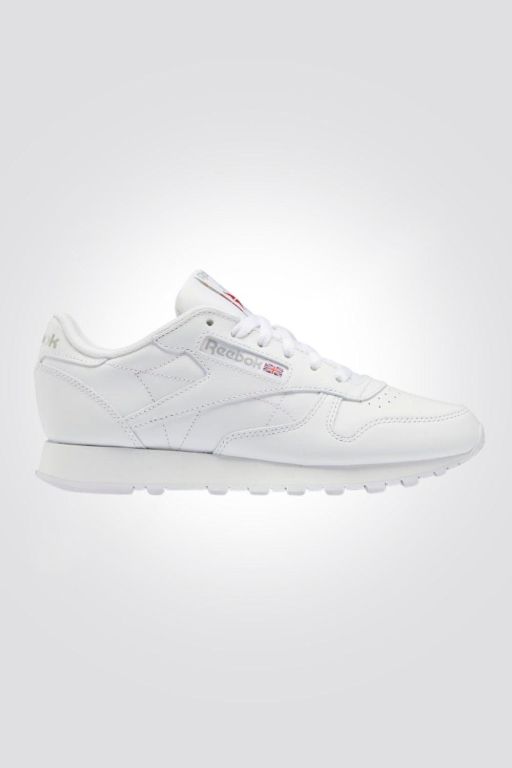 REEBOK - סניקרס CLASSIC LEATHER בצבע לבן - MASHBIR//365