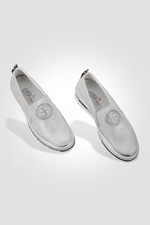 LADY COMFORT - סניקרס פלטפורמה לנשים בצבע כסף - MASHBIR//365