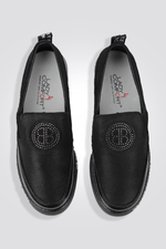 LADY COMFORT - סניקרס פלטפורמה לנשים בצבע שחור - MASHBIR//365