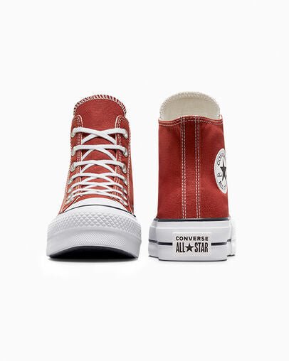 CONVERSE - סניקרס גבוהות לנשים Chuck Taylor All Star Lift Platform בצבע חמרה - MASHBIR//365