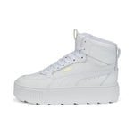 PUMA - סניקרס גבוהות לנשים Karmen Rebelle Mid בצבע לבן - MASHBIR//365