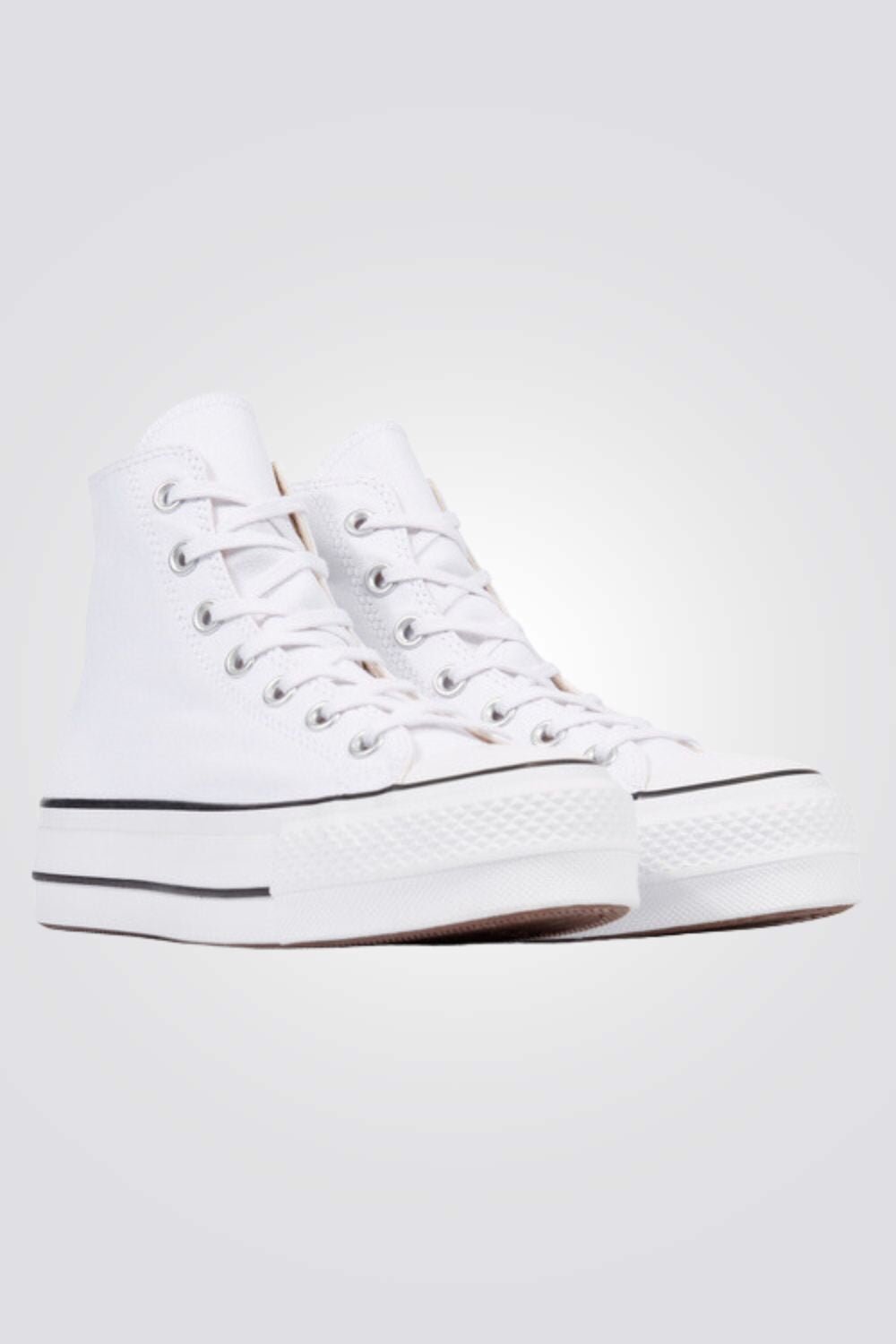 CONVERSE - סניקרס גבוהות לנשים LIFT PLATFORM בצבע לבן - MASHBIR//365