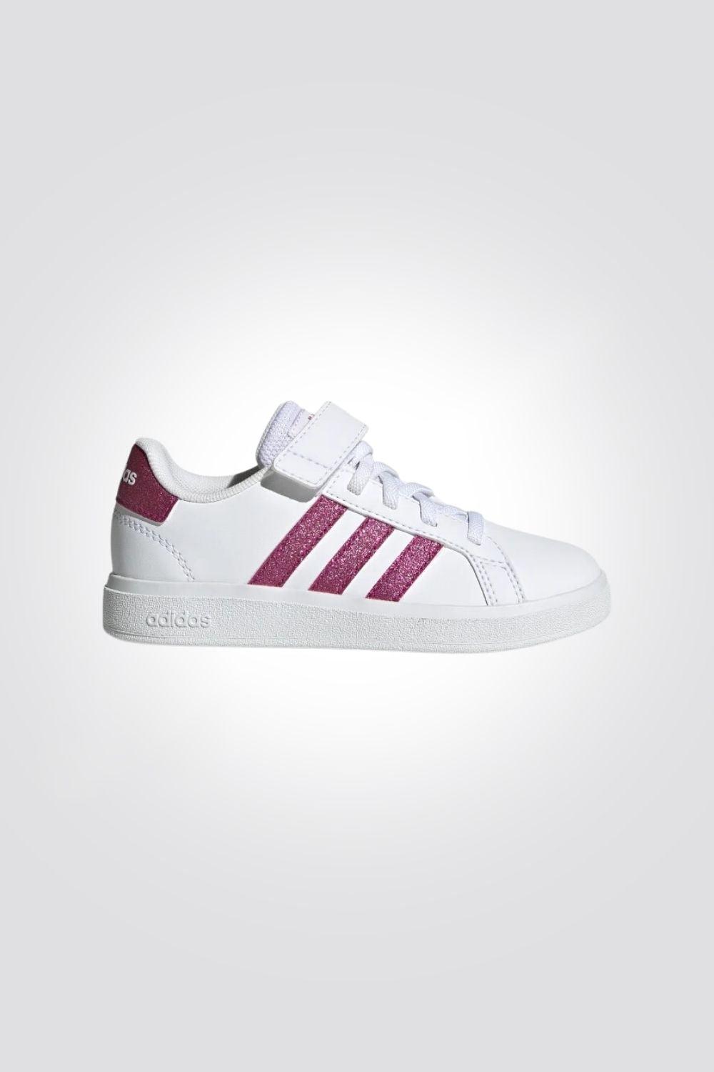 ADIDAS - סניקרס GRAND COURT 2.0 לנערות בצבע לבן - MASHBIR//365