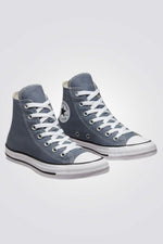 CONVERSE - סניקרס קנבס גבוהות CHUCK TAYLOR ALL STAR HIGH בצבע ג'ינס - MASHBIR//365