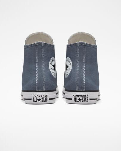 CONVERSE - סניקרס קנבס גבוהות CHUCK TAYLOR ALL STAR HIGH בצבע ג'ינס - MASHBIR//365