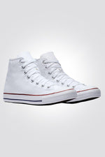 CONVERSE - סניקרס קנבס גבוהות CHUCK TAYLOR ALL STAR HIGH בצבע לבן - MASHBIR//365