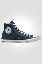 CONVERSE - סניקרס קנבס גבוהות לגברים CHUCK TAYLOR ALL STAR HIGH בצבע נייבי - MASHBIR//365