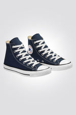 CONVERSE - סניקרס קנבס גבוהות לגברים CHUCK TAYLOR ALL STAR HIGH בצבע נייבי - MASHBIR//365
