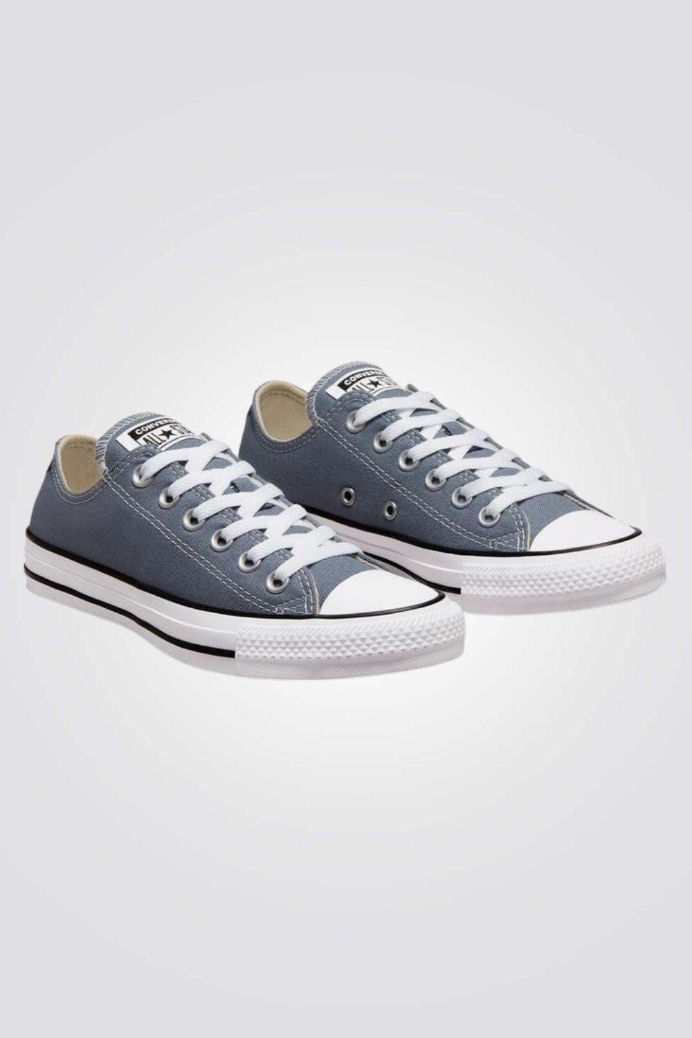 CONVERSE - סניקרס קנבס נמוכות CHUCK TAYLOR ALL STAR בצבע ג'ינס - MASHBIR//365