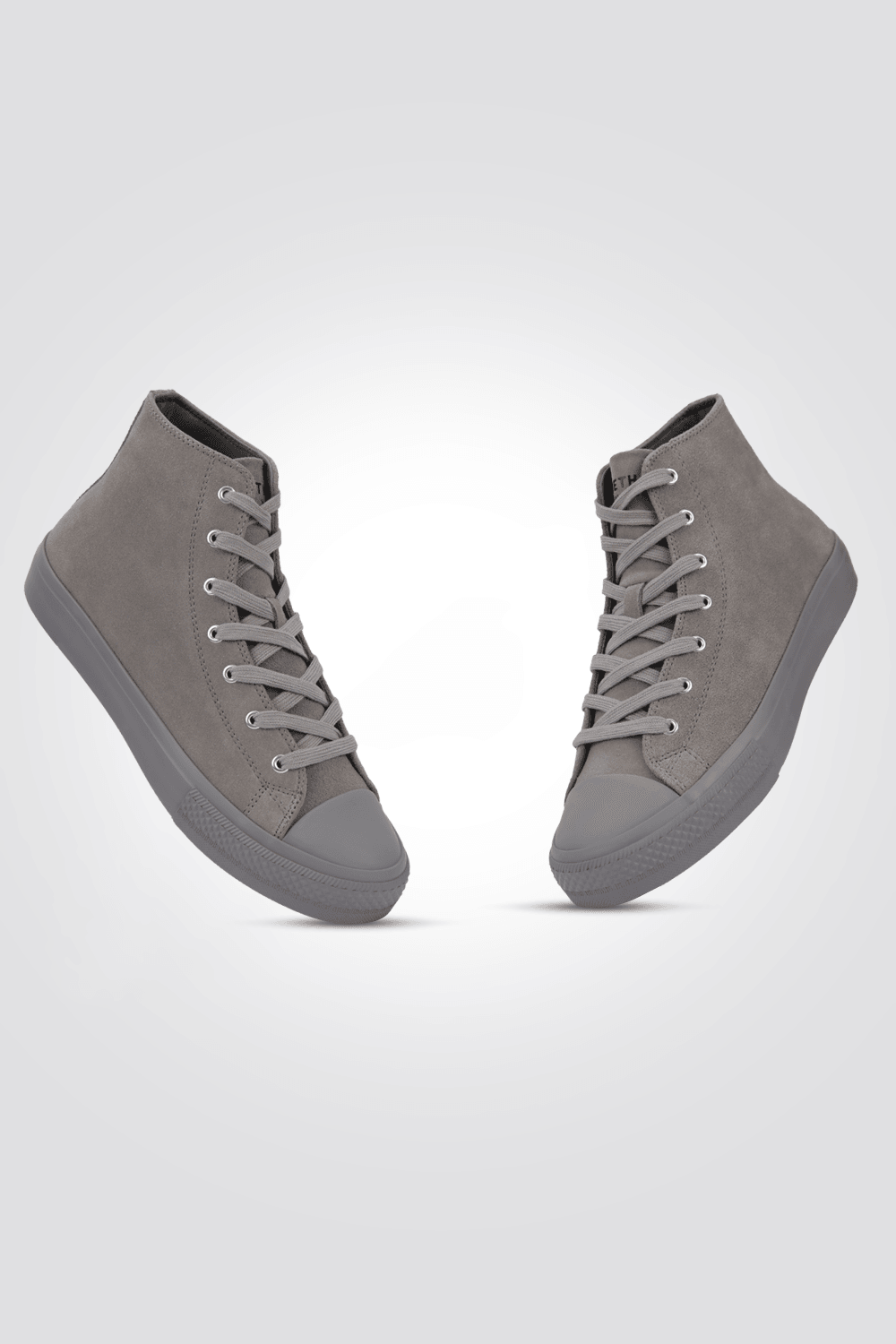 KENNETH COLE - סניקרס לגבר מעור בצבע אפור - MASHBIR//365